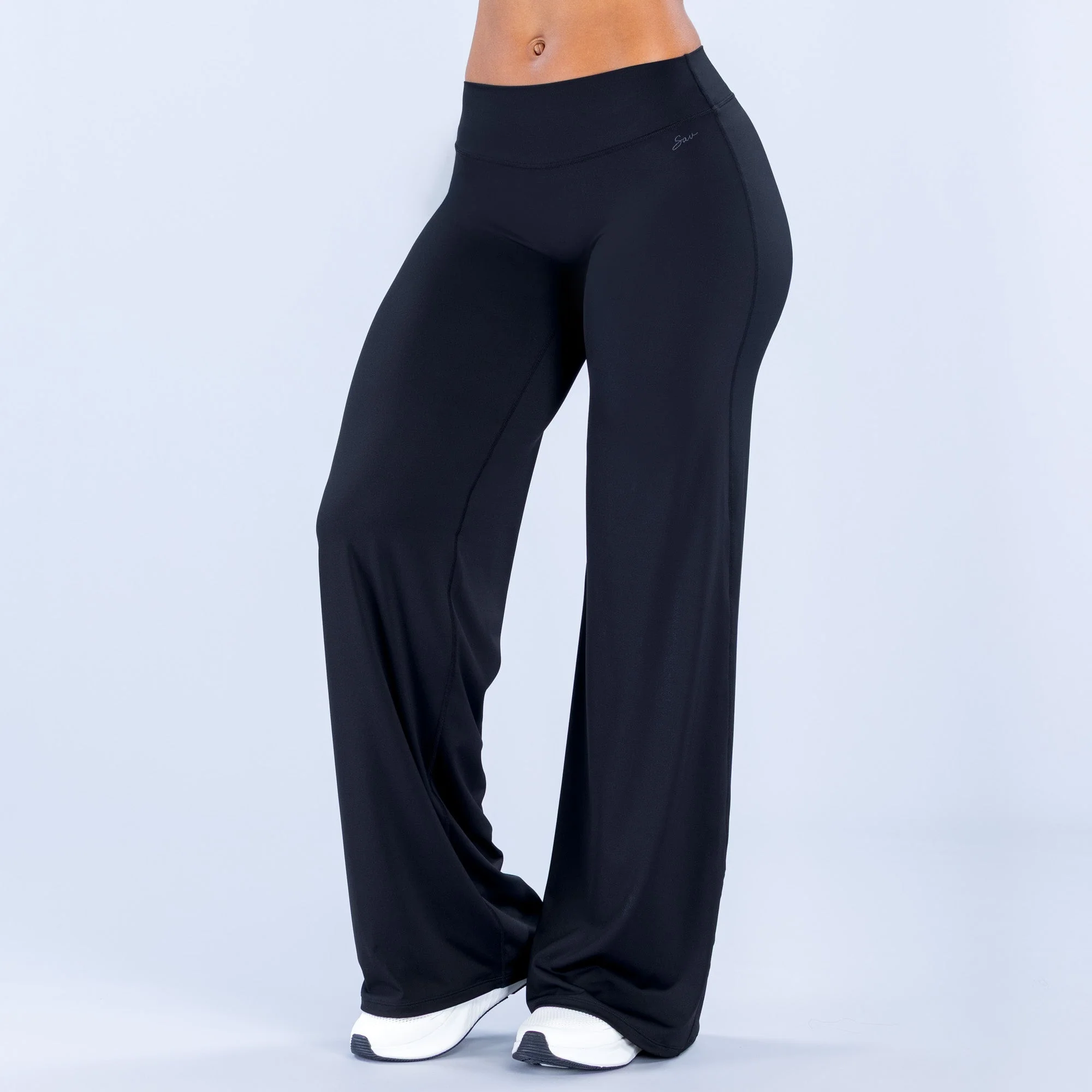 Sav Wide Leg Pants Negro