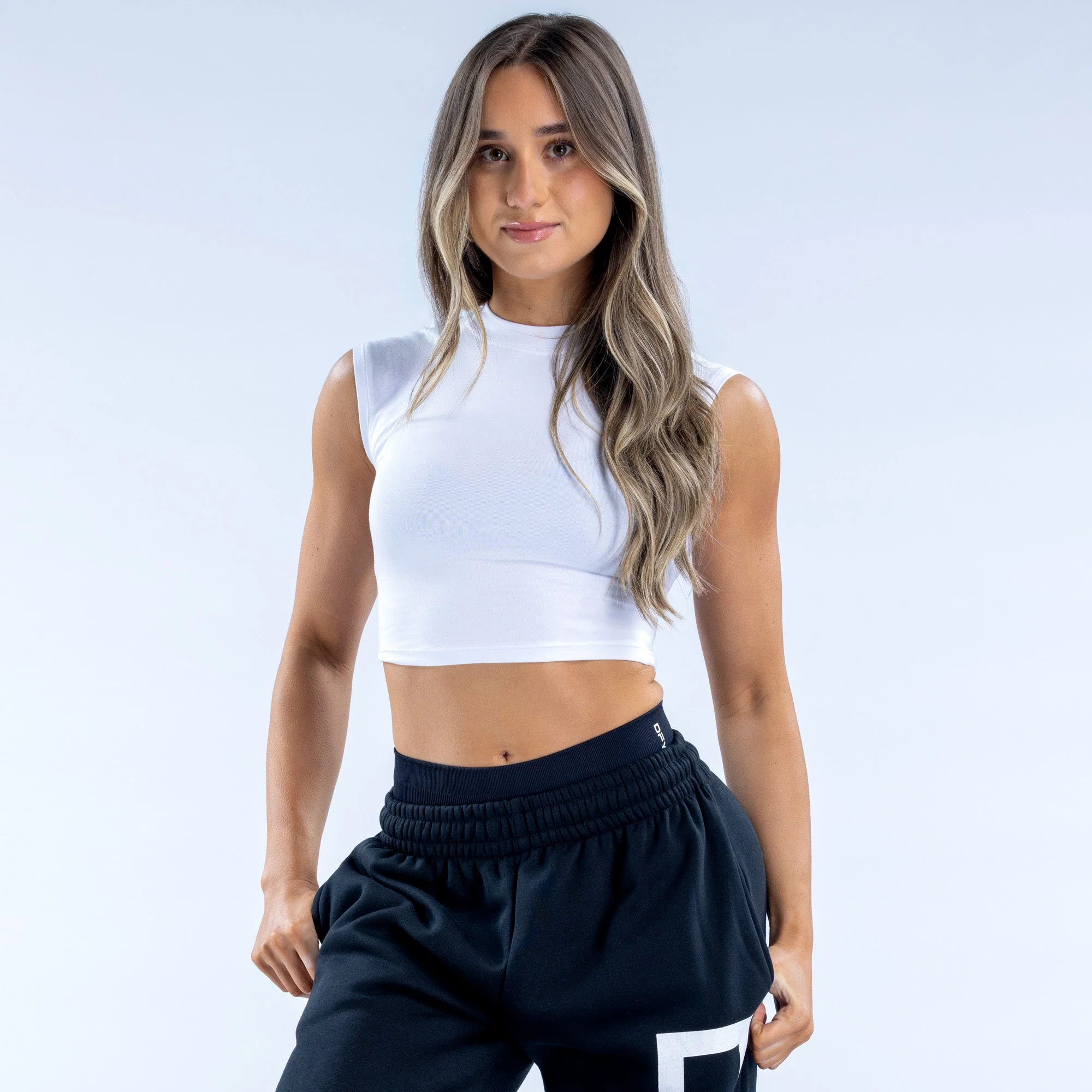 Signature Baby Tee Blanco