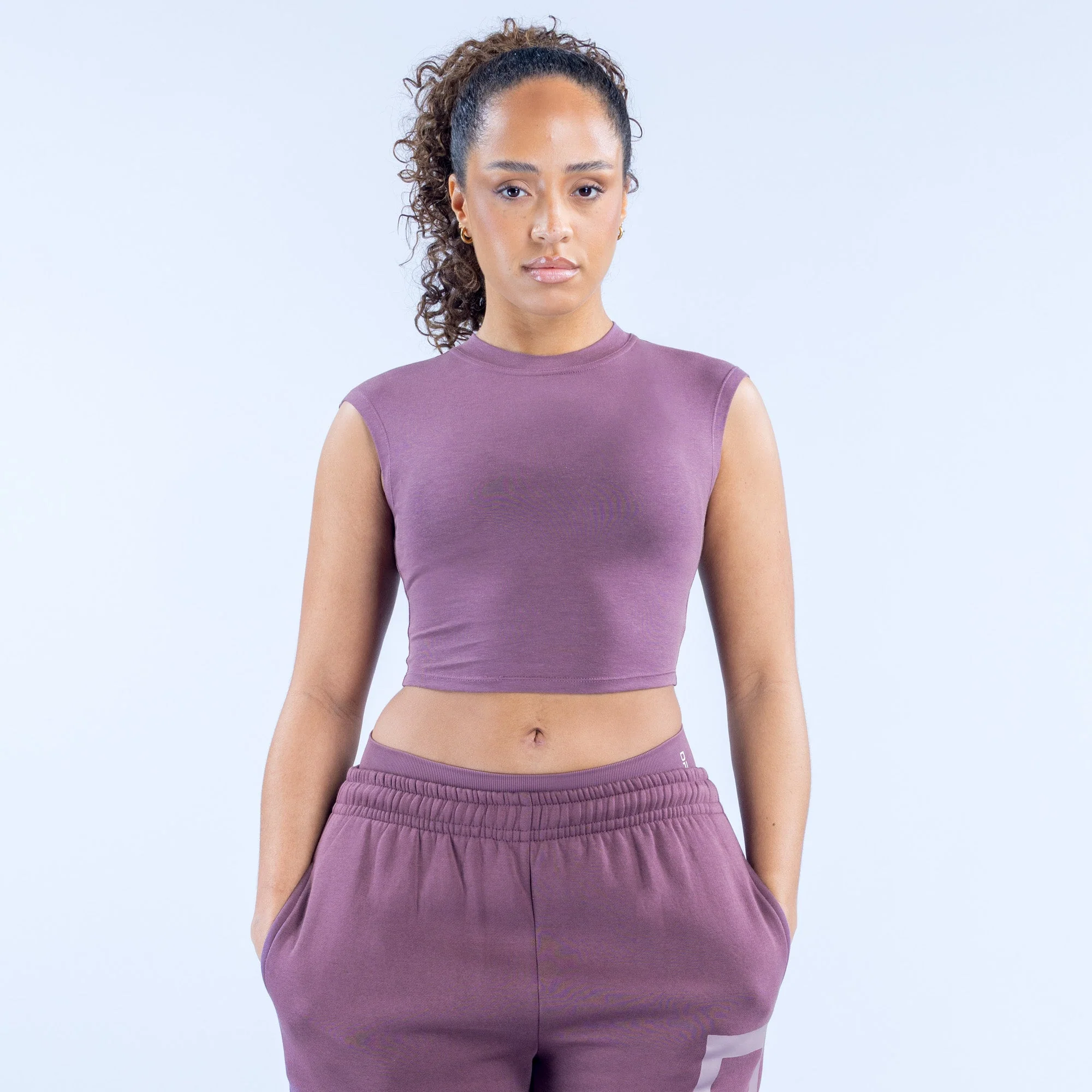 Signature Baby Tee Morado