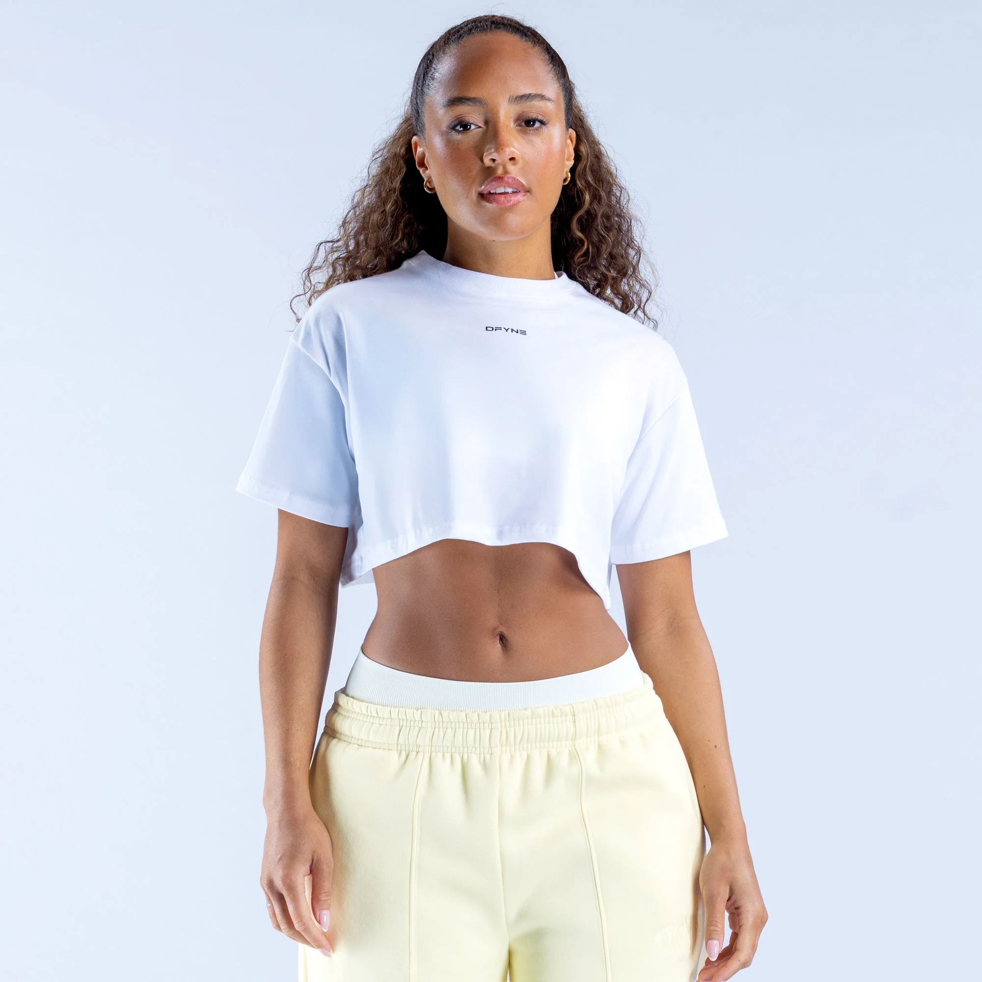 DFYNE Revive Crop Tee Blanco