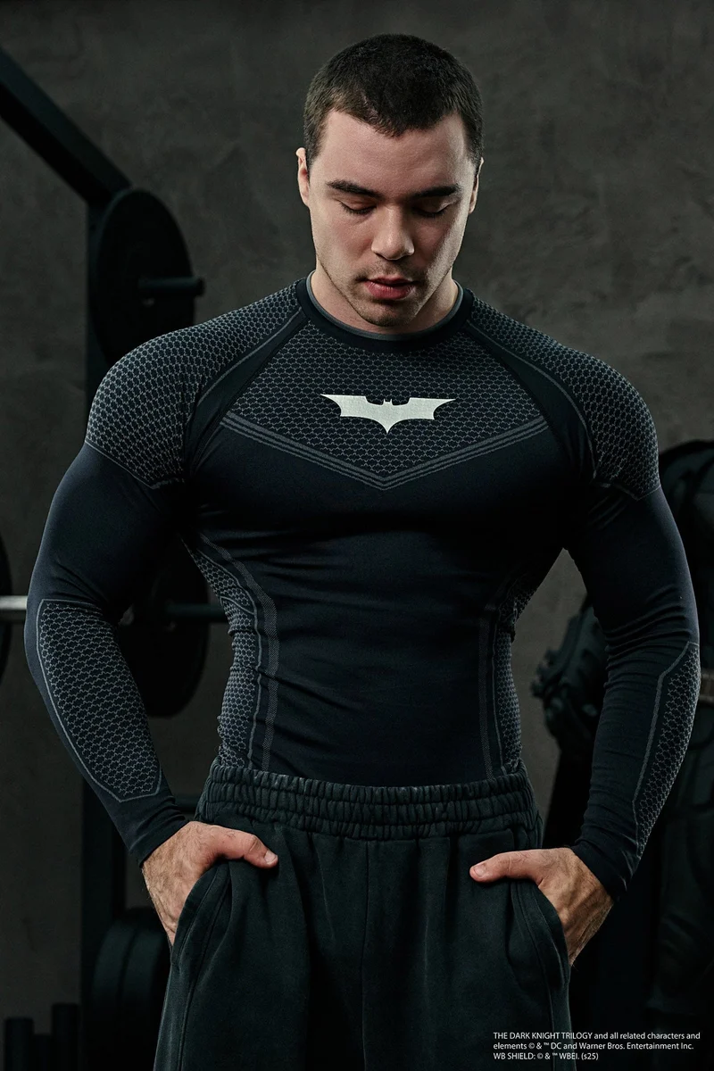 Batman Compression Negro