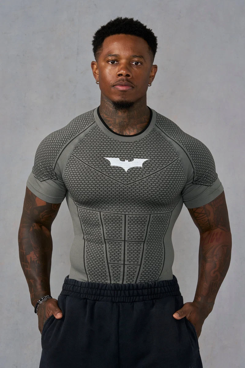Batman Compression Tees Verde