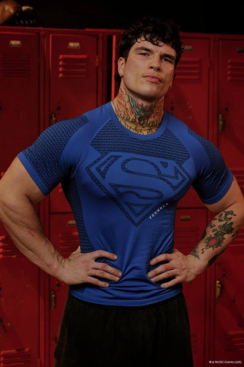 Superman Compression Azul