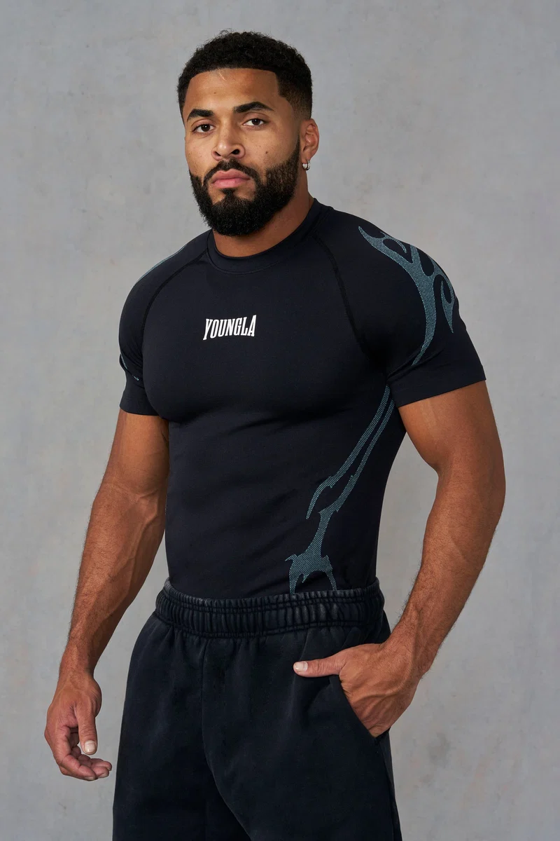 Gothic Compression Gris Oscuro