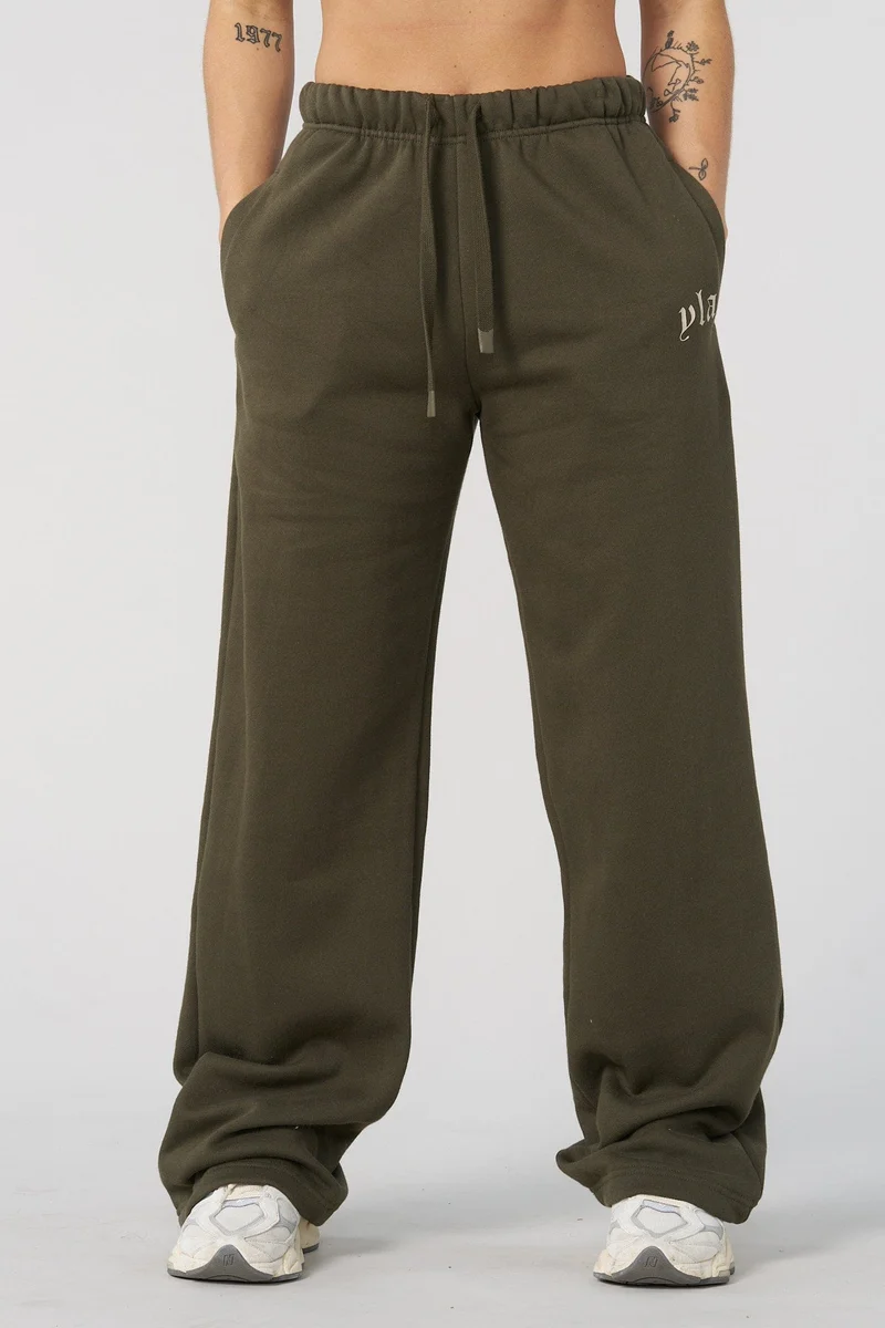Urban Straight Leg Joggers Verde