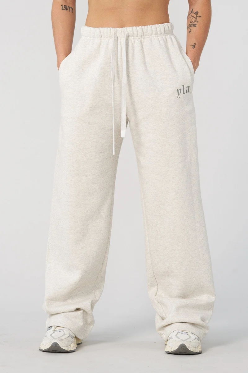 Urban Straight Leg Joggers Crema