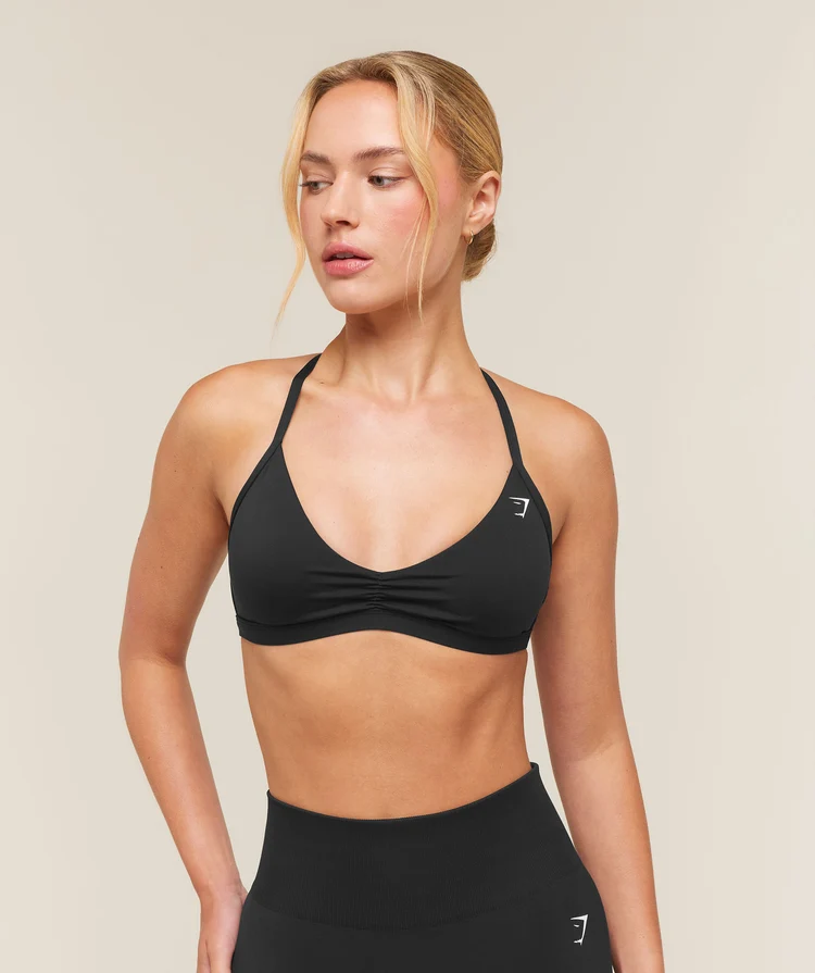 Minimal Sports Bra Black