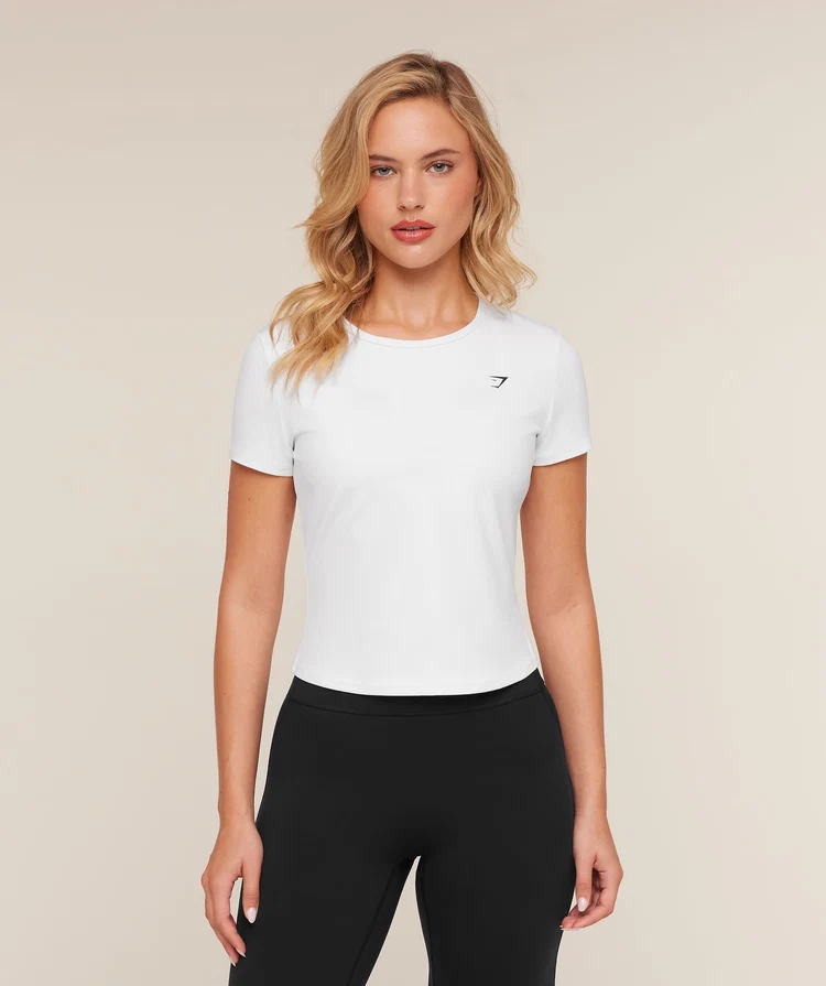 Training Baby Tee Blanco