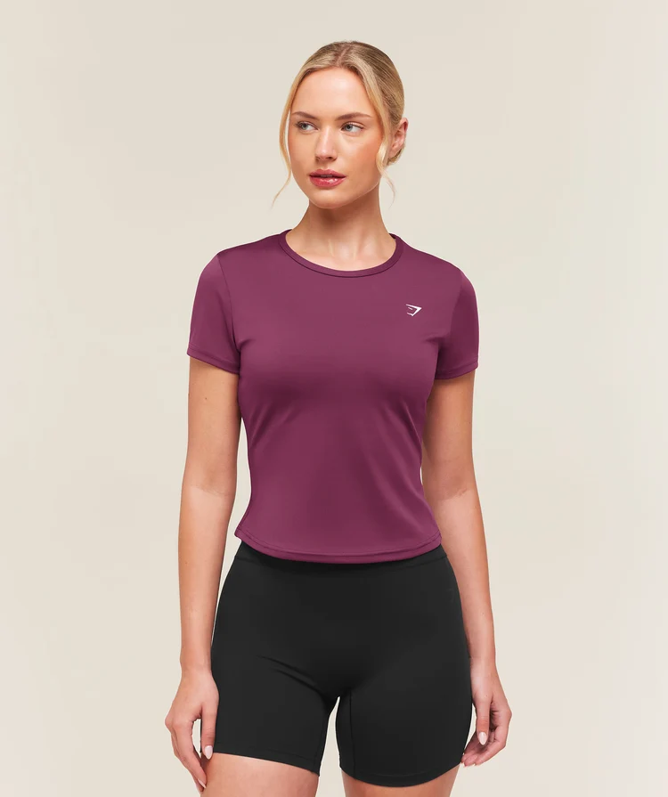 Training Baby Tee Magenta