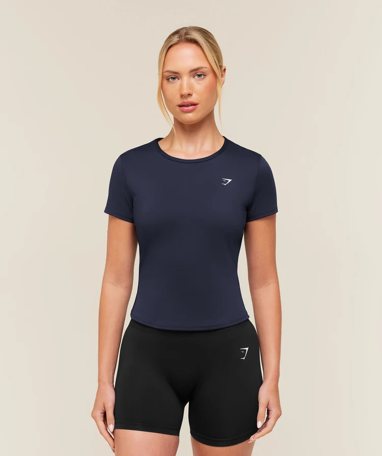 Training Baby Tee Azul