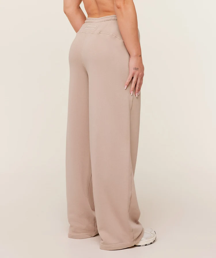 Pump Straight Leg Pants Crema