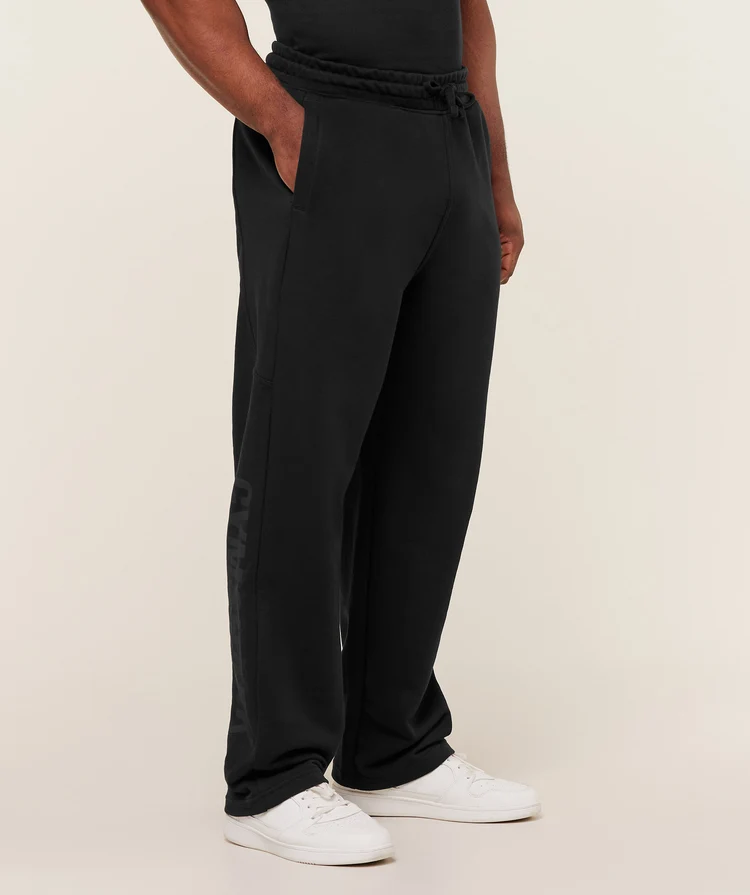 Gymshark Power Straight Leg Pants Negro