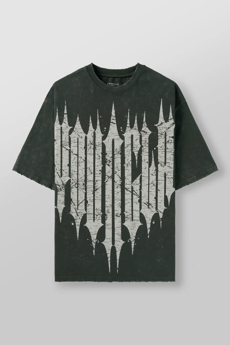 Revenge Tee verde oscuro